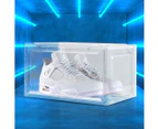 Stacked Shoe Box Acrylic Sneaker Display Case Stackable Magnetic Anti-oxidation - Clear