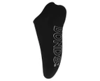 Bonds Women's Logo Lightweight No Show Socks 4-Pack - Black