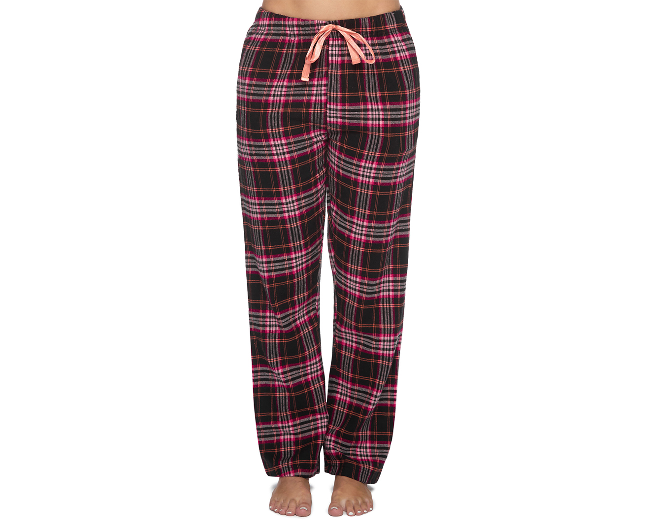 Upbeat Women's Pyjama Gift Set - White/Black/Burgundy