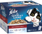 Felix As Good As It Looks -Meat Menus, Adult and Senior, 60x85g