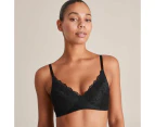 Target Lace Wirefree Contour T-Shirt Bra - Black