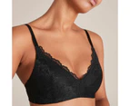 Target Lace Wirefree Contour T-Shirt Bra - Black