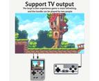 Handheld Game Console Retro Game Console with 500 Classic FC Games 3 Inch Screen Portable Game Console Support TV Connection & 2 Players -Grey