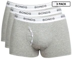 Bonds Men's Guyfront Trunks 3-Pack - Grey Marle
