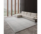 Rug For Dining Room Modern Wavy Design Area Rug Crystal Velvet Carpet Home Bedroom Room Decor Floor Mat