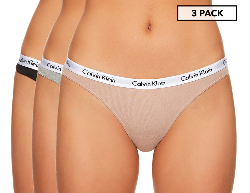 Calvin Klein Carousel Thong 5-Pack & Reviews