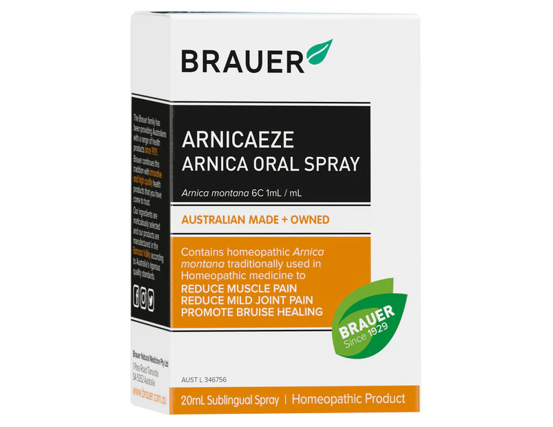 Brauer Arnicaeze Arnica Oral Spray 20ml