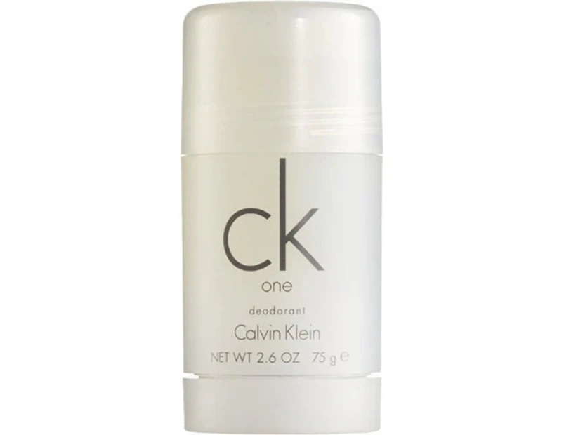 CK One 75g Deodorant Stick for Unisex by Calvin Klein