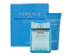 2pc Versace Eau Fraiche Men's 100ml Eau De Toilette/100ml Bath Shower Gel Set