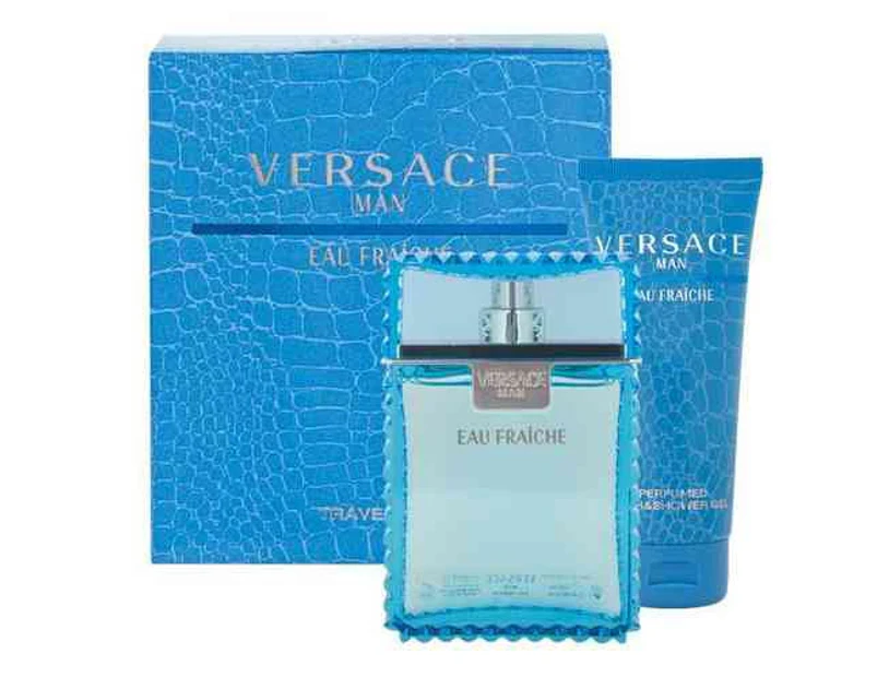 Man Eau Fraiche 2 Piece 100ml Eau de Toilette by Versace for Men (Gift Set)