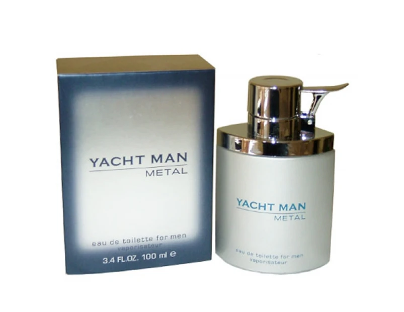 Yacht Man Metal 100ml Eau de Toilette by Myrurgia for Men (Finefrench)