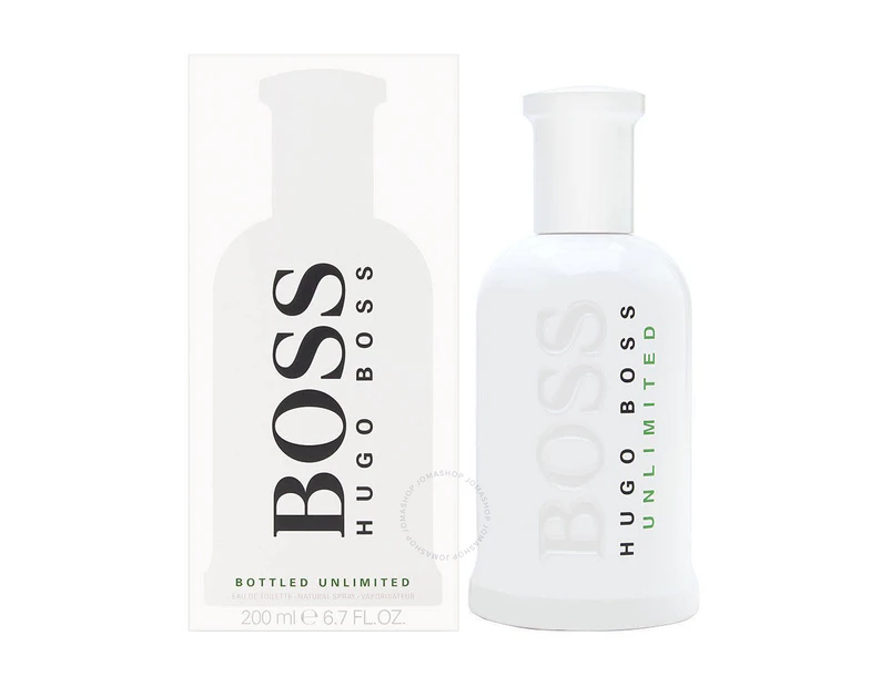 Boss Unlimited 200ml EDT Spray for Men by Hugo Boss