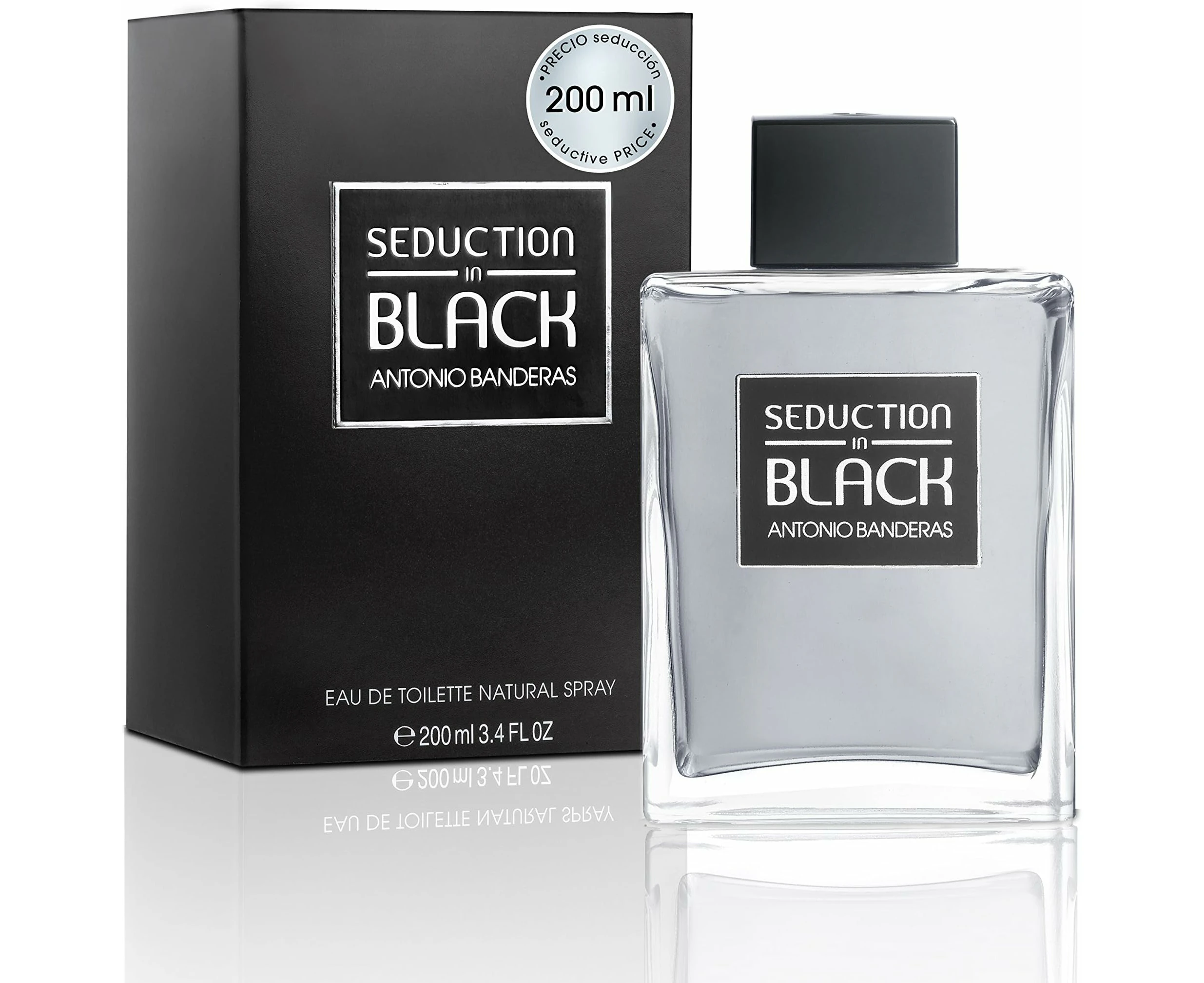 Antonio Banderas Seduction in Black (Black Seduction) EDT Spray 200ml/6.8oz