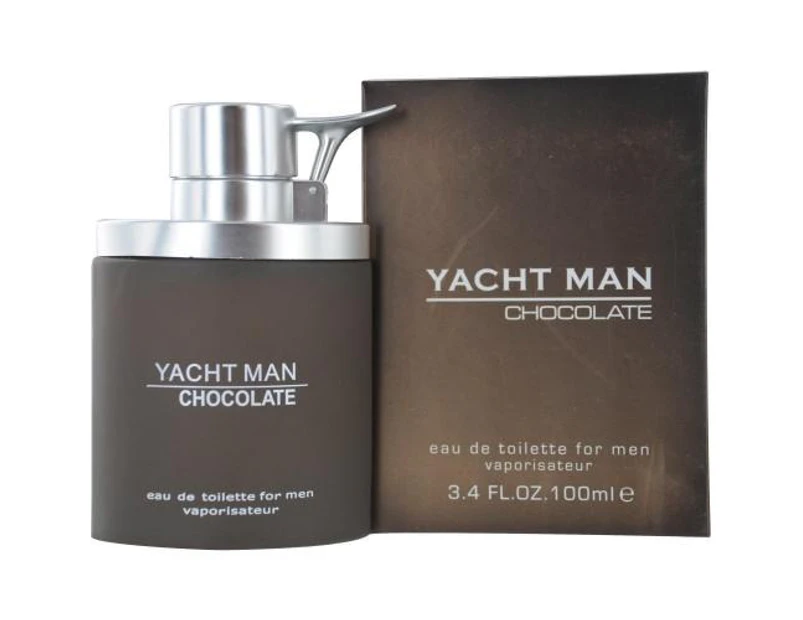 100Ml Yacht Man Chocolate Eau De Toilette Spray By Myrurgia