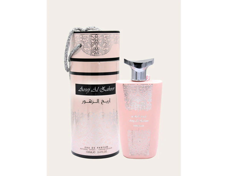 Areej Al Zahoor Eau De Parfum Spray By Rihanah 100Ml