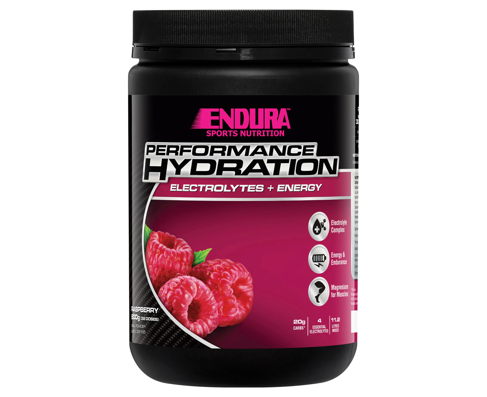 Endura Performance Hydration Raspberry 800g