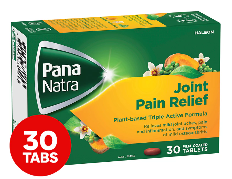 Pana Natra Joint Pain Relief 30 Tabs
