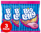 3 x Big Lolly Jubes 180g