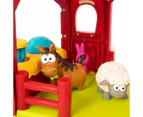 B. toys Musical Fun Farm Barn Playset & Farm Animals - Red