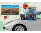 Elinz 4K 2K Dual Dash Cam WiFi GPS Car Camera Recorder WDR Night Vision Hardwire Fuse Kit
