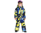 GEERTOP One Piece Ski Suits Jackets Waterproof Winter Warm Jumpsuits for Kids-50805