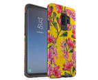 For Samsung Galaxy S9+ Plus Case Tough Protective Cover Flower Pattern