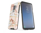 For Samsung Galaxy S9+ Plus Case Tough Protective Cover Marble Patterned