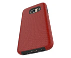 For Samsung Galaxy S7 Case, Red Armor Slim Shockproof Protective Phone Cover
