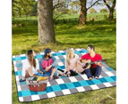 GEERTOP Large Picnic Blanket with Waterproof Backing for Camping Beach