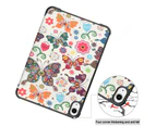 For iPad mini 6 Case,Karst Smart PU Leather Case, 3-Fold Cover, Color Butterfly