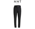 NNT Mens P/V Stretch Slim Leg Pant Lightweight Waistband Tapered Pant CATCEG - Charcoal