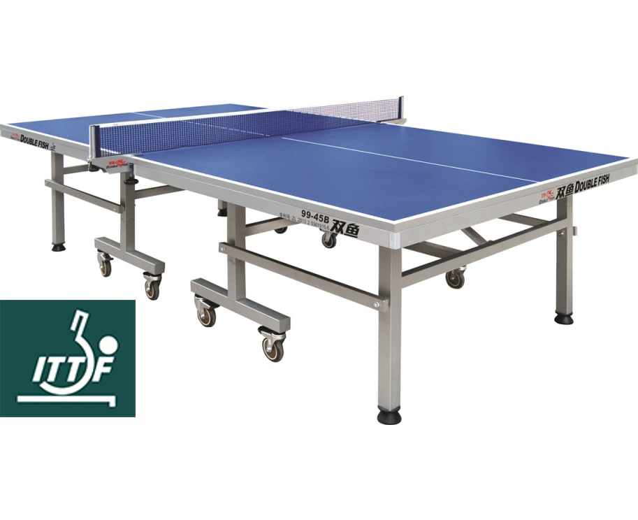 Double Fish 25mm Top Table Tennis Table ITTF APPROVED