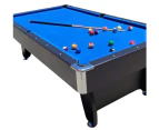 8FT Pool Table Ball Return Billiard Snooker Table 25mm Table Top With Accessories