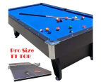 8FT Pool Table Ball Return Billiards Snooker Table 25mm Table Top With Pro Size Table Tennis Top