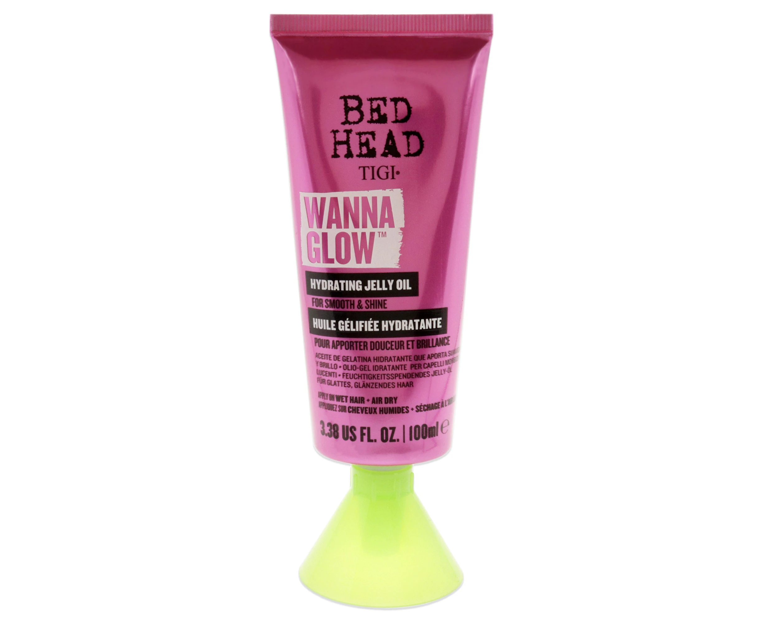 Bed Head Wanna Glow Hydrating Jelly Oil by TIGI for Unisex - 3.4 oz Treatment