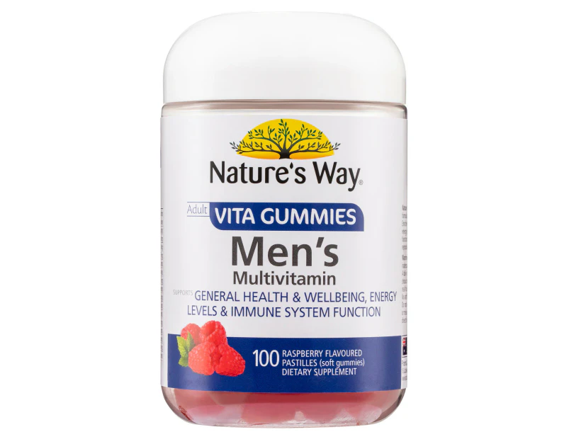 Natures Way Vita Gummies Mens Multivitamin 100 Gummies