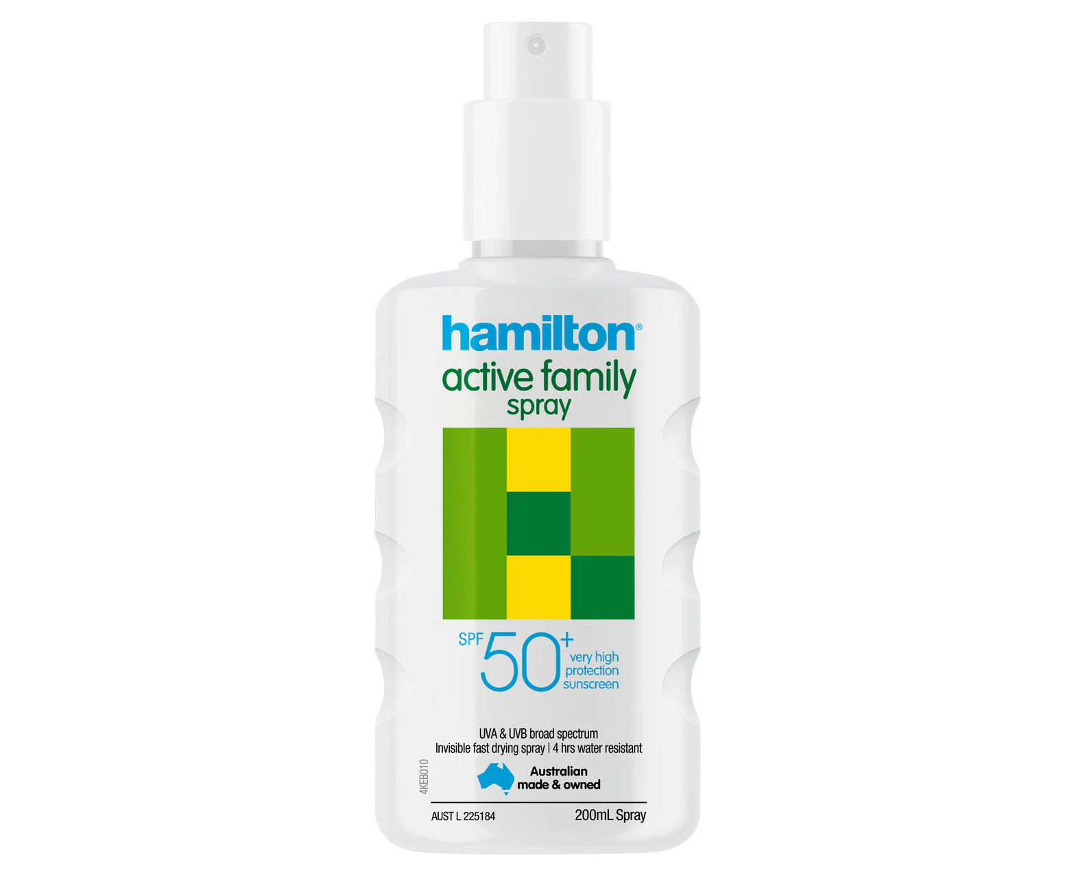 Hamilton Active Family Spray SPF 50+ 200mL