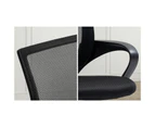 Oikiture Office Gaming  Chair Computer Mesh Chairs Executive Foam Seat Black