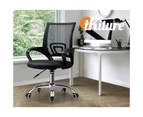 Oikiture Office Chair Gaming Chair Computer Mesh Chairs Executive Black