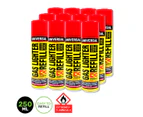 Home Master 12PCE Butane Gas Lighter Refill 5 Changeable Nozzle Attachments