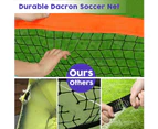 ADVWIN Portable Soccer Goal Quick Set Up football Net for Backyard Games and Training Goals for Kids and Youth Soccer Practice