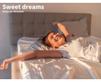 Dreamz Bedding Mattress Spring Queen Size Premium Bed Top Foam Medium Soft 21CM
