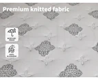 Dreamz Bedding Mattress Spring King Single Premium Bed Top Foam Medium Soft 30CM