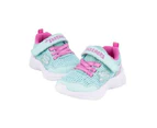 Infants Girls Skechers Dreamy Dancer - Sweet Energy Aqua/Pink Toddler Shoes - Aqua/Pink