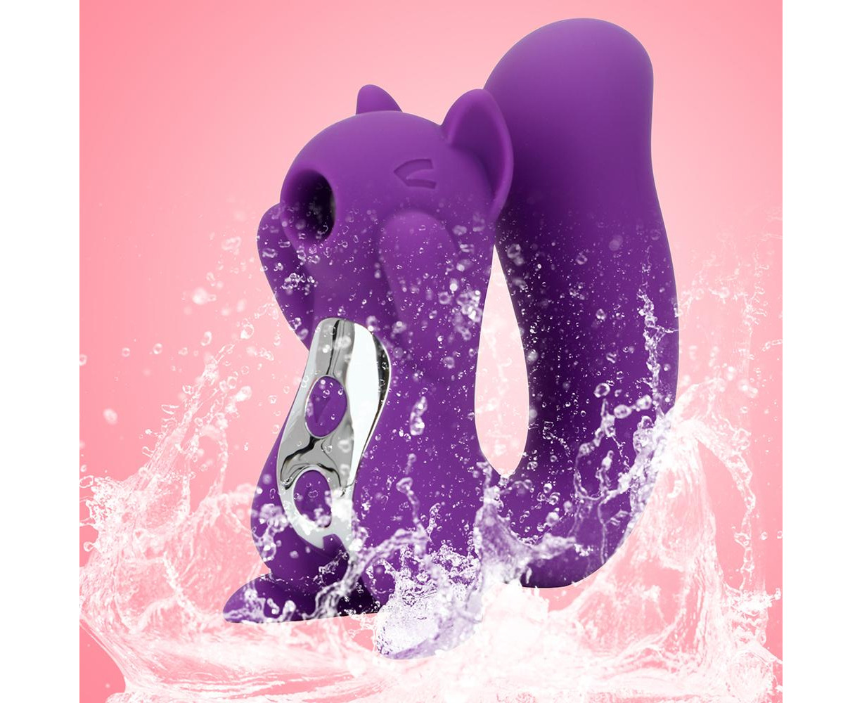 Novelty Squirrel Vibrator Sucking Vibrating Clitoris Suction