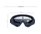 GEERTOP Ski Goggles with Wind Dust UV 400 Protection for Teens Kids Adults-BlackFrame/Gray