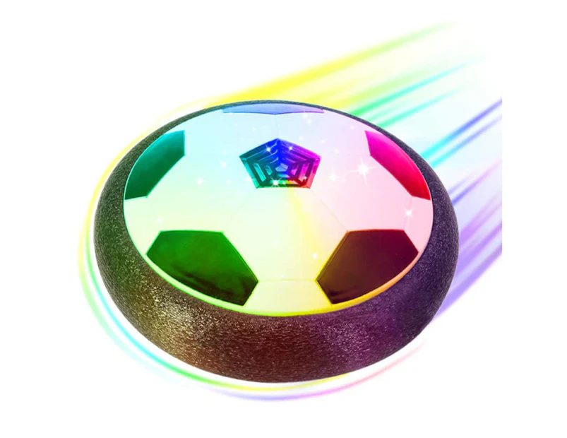 GEERTOP LED Hover Soccer Ball with Foam Bumpers for Indoor or Outdoor Play