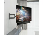 UNHO Sound Bar Bracket Soundbar Mount Above Under TV