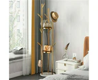 Heavy Duty Marble Coat Rack Stand Tall Clothes Rail Hanger f Bedroom Office Hall