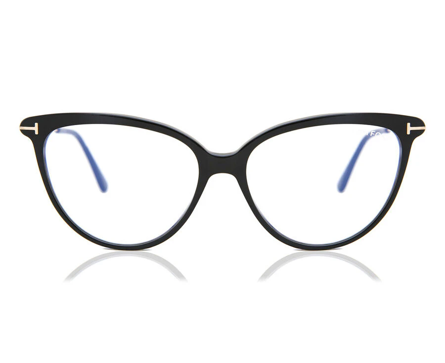 Tom Ford FT5688-B Blue-Light Block 001 55 Women Eyeglasses